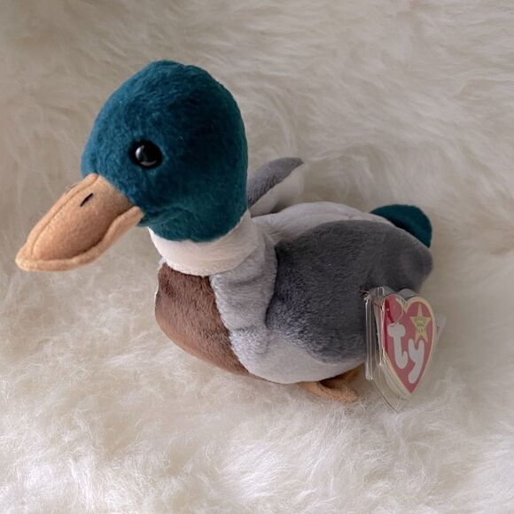 Ty Beanie Baby Jake ™ the Mallard Duck - Picture 2 of 12